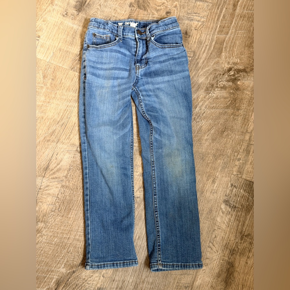 Cat & Jack Blue Wash lined Jeans - boys - size 7